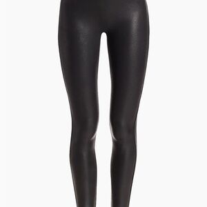SPANX Faux Leather Black Women's Leggings